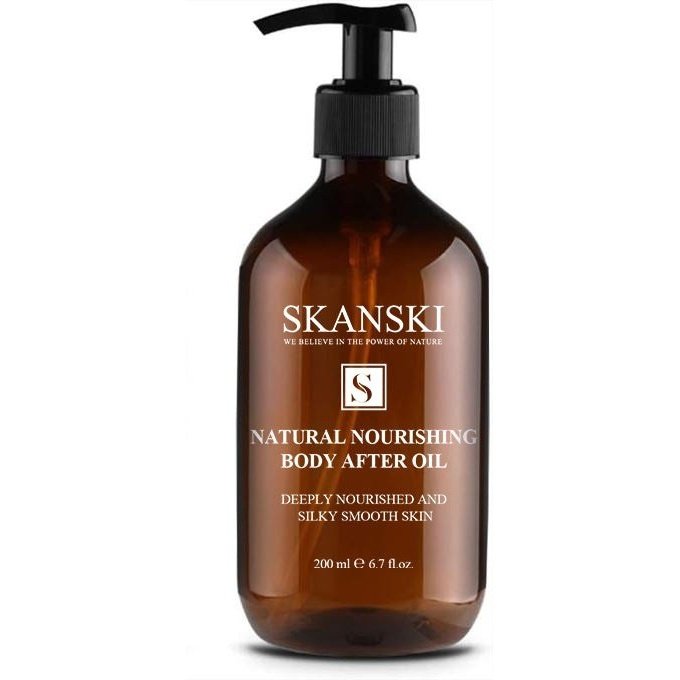 Skanski Natural Nourishing Body Oil | Vegan, Fragrance-Free Care